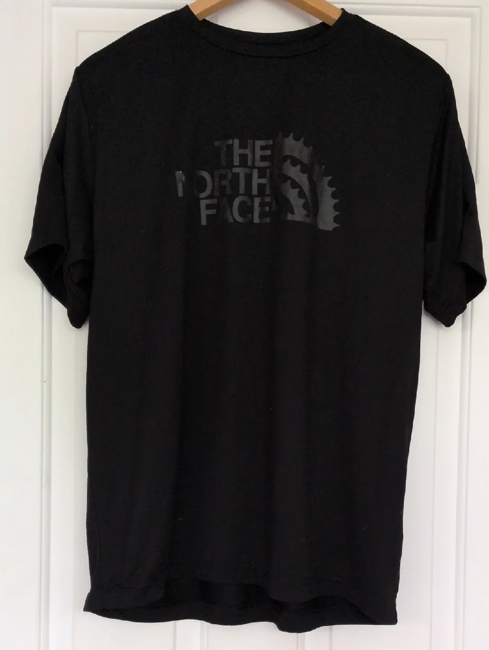 The North Face Graphic Tee Shirt Size XL Black Crew Neck Logo Mens